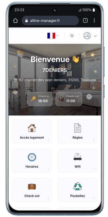 Alline Manager - Version mobile